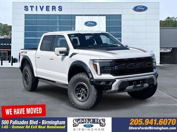 2025 Oxford White Ford F-150 Raptor Automatic 4X4 4 Door 3.5L V6 EcoBoost Engine Truck