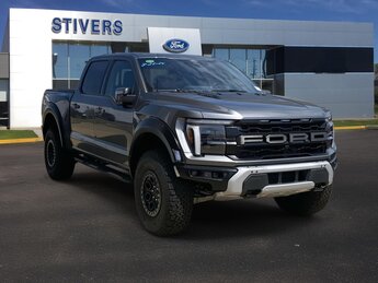 2025 Carbonized Gray Metallic Ford F-150 Raptor 4X4 Automatic 3.5L V6 EcoBoost Engine 4 Door