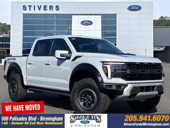2025 Space White Metallic Ford F-150 Raptor Truck 4X4 Automatic 4 Door