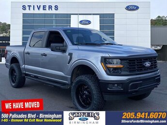 2025 Iconic Silver Metallic Ford F-150 STX 5.0L V8 Engine Truck Automatic 4 Door