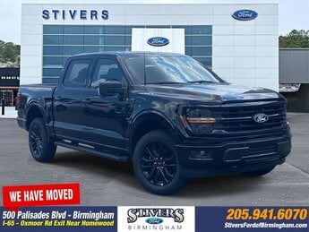 2025 Agate Black Metallic Ford F-150 XLT 5.0L V8 Engine Automatic 4 Door Truck