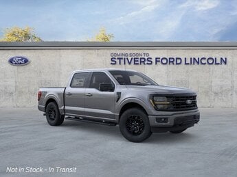 2025 Carbonized Gray Metallic Ford F-150 XLT Automatic 4 Door Truck 4X4 5.0L V8 Engine