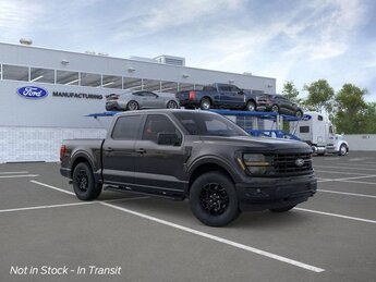 2025 Black Metallic Ford F-150 XLT 4X4 5.0L V8 Engine Truck Automatic 4 Door