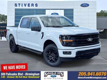 2025 Oxford White Ford F-150 XLT 4X4 5.0L V8 Engine 4 Door Automatic