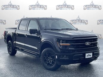 2025 Agate Black Metallic Ford F-150 XLT Truck Automatic 4X4 4 Door