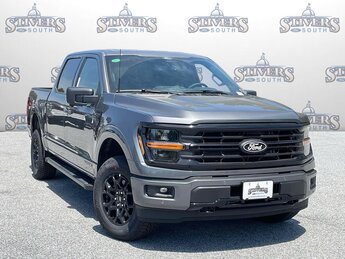 2025 Carbonized Gray Metallic Ford F-150 XLT Truck 4 Door 4X4 Automatic 3.5L PowerBoost Full-Hybrid V6 Engine