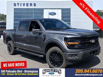 2025 Carbonized Gray Metallic Ford F-150 XLT Automatic 3.5L PowerBoost Full-Hybrid V6 Engine Truck