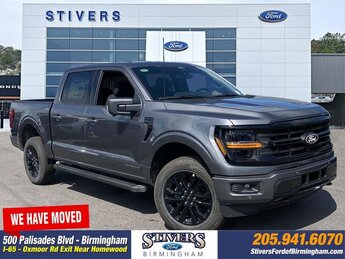 2025 Carbonized Gray Metallic Ford F-150 XLT 4 Door Automatic 3.5L PowerBoost Full-Hybrid V6 Engine 4X4 Truck