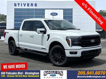 2025 Oxford White Ford F-150 Lariat 4X4 Truck Automatic 4 Door 3.5L PowerBoost Full-Hybrid V6 Engine