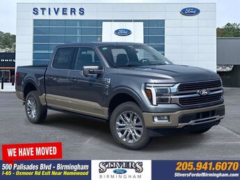 2025 Carbonized Gray Metallic Ford F-150 King Ranch Automatic 3.5L PowerBoost Full-Hybrid V6 Engine 4 Door 4X4