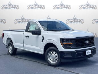 2025 Oxford White Ford F-150 XL 2.7L V6 EcoBoost Engine RWD 2 Door Truck Automatic