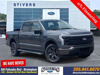 2025 Gray Metallic Ford F-150 Lightning Flash 4 Door Truck AWD Electric Motor Engine Automatic