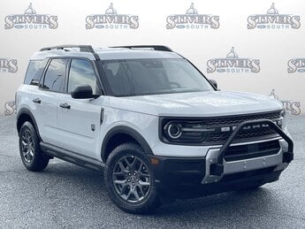 2025 Oxford White Ford Bronco Sport Big Bend 1.5L EcoBoost Engine Automatic 4 Door SUV 4X4