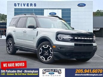 2021 Cactus Gray Ford Bronco Sport Outer Banks SUV 1.5L EcoBoost Engine Automatic 4X4