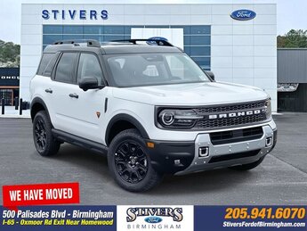 2025 Oxford White Ford Bronco Sport Badlands 4X4 EcoBoost 2.0L I4 GTDi DOHC Turbocharged VCT Engine 4 Door