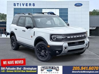 2025 Oxford White Ford Bronco Sport Badlands 4X4 EcoBoost 2.0L I4 GTDi DOHC Turbocharged VCT Engine 4 Door