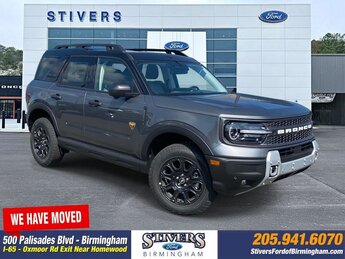 2025 Carbonized Gray Metallic Ford Bronco Sport Badlands SUV 4X4 EcoBoost 2.0L I4 GTDi DOHC Turbocharged VCT Engine 4 Door Automatic