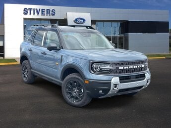 2025 Ford Bronco Sport Badlands 4 Door EcoBoost 2.0L I4 GTDi DOHC Turbocharged VCT Engine 4X4 Automatic SUV