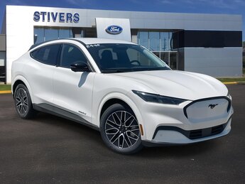 2025 Star White Metallic Tri-Coat Ford Mustang Mach-E Premium SUV Automatic RWD