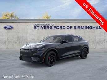 2025 Shadow Black Ford Mustang Mach-E Premium RWD SUV Automatic Electric Motor Engine
