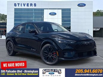 2025 Shadow Black Ford Mustang Mach-E Premium 4 Door SUV Automatic Electric Motor Engine