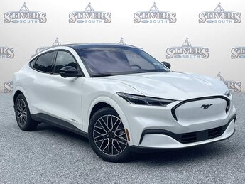 2025 White Ford Mustang Mach-E Premium Dual Electric Motor Engine AWD SUV Automatic