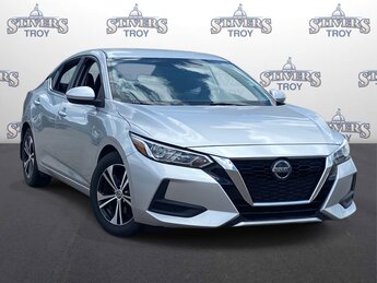 2021 Brilliant Silver Metallic Nissan Sentra SV FWD Automatic (CVT) 2.0L DOHC Engine
