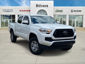 2022 White Toyota Tacoma SR Automatic 4 Door 4X4 3.5L V6 PDI DOHC 24V LEV3-ULEV70 278hp Engine Truck