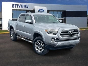 2016 Silver Toyota Tacoma Limited 4X4 Truck V6 Engine