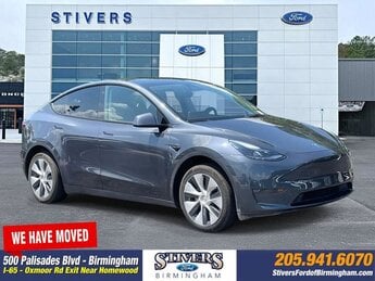 2023 Midnight Silver Metallic Tesla Model Y Long Range Electric Motor Engine AWD Automatic SUV