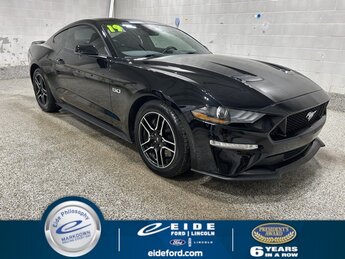 2019 Shadow Black Ford Mustang GT Premium 2 Door 5.0L V8 Ti-VCT Engine Automatic Car RWD