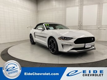 2021 Oxford White Ford Mustang GT Premium RWD 5.0L V8 Ti-VCT Engine 2 Door Automatic Convertible