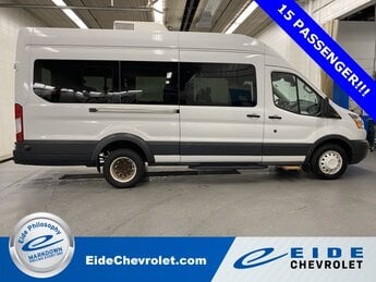 2015 Oxford White Ford Transit-350 XLT 3 Door Crossover EcoBoost 3.5L V6 GTDi DOHC 24V Twin Turbocharged Engine