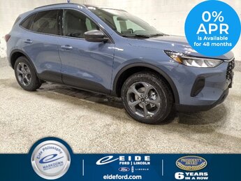 2025 Vapor Blue Metallic Ford Escape ST-Line Automatic 4 Door AWD SUV 1.5L EcoBoost Engine
