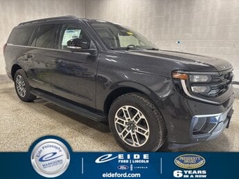 2025 Dark Matter Gray Metallic Ford Expedition Max Active 4X4 Automatic EcoBoost 3.5L V6 GTDi DOHC 24V Twin Turbocharged Engine SUV