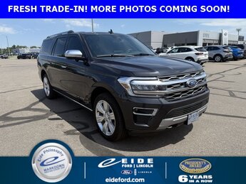 2024 Dark Matter Gray Metallic Ford Expedition Max Platinum Automatic 4X4 SUV 4 Door EcoBoost 3.5L V6 GTDi DOHC 24V Twin Turbocharged Engine