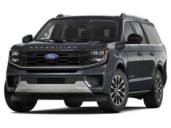 2025 Black Ford Expedition Max Platinum 4X4 Automatic EcoBoost 3.5L V6 GTDi DOHC 24V Twin Turbocharged Engine