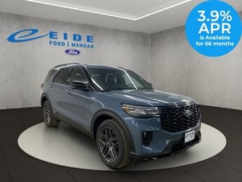 2025 Blue Ford Explorer ST-Line SUV Automatic 4 Door 2.3L EcoBoost I-4 Engine