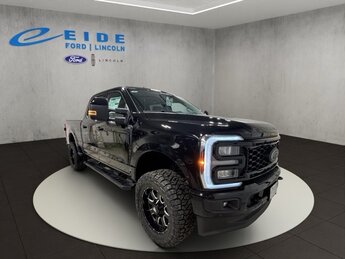 2025 Agate Black Metallic Ford Super Duty F-250 SRW Lariat Waldoch Level HD Package Truck 4 Door 4X4