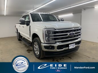 2025 Star White Metallic Tri-Coat Ford Super Duty F-350 SRW King Ranch Truck 4X4 4 Door