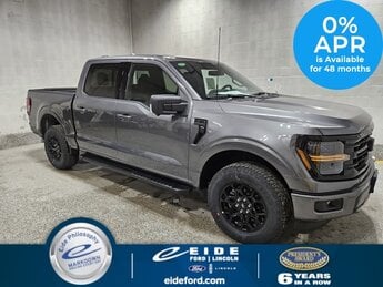 2025 Carbonized Gray Metallic Ford F-150 XLT Black Appearance 4 Door 2.7L V6 EcoBoost Engine Truck