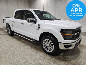 2025 Oxford White Ford F-150 XLT Chrome 4X4 Automatic Truck