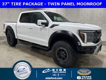 2025 Ford F-150 Raptor 37 Package 3.5L V6 EcoBoost Engine 4X4 Automatic Truck