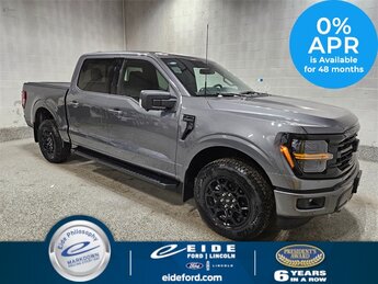 2025 Carbonized Gray Metallic Ford F-150 XLT Black Appearance Automatic 4X4 3.5L V6 EcoBoost Engine