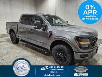 2025 Carbonized Gray Metallic Ford F-150 XLT Black Appearance Truck Automatic 4X4 4 Door