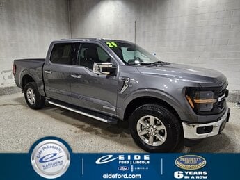 2024 Carbonized Gray Metallic Ford F-150 XLT Truck 3.5L PowerBoost Full-Hybrid V6 Engine 4 Door