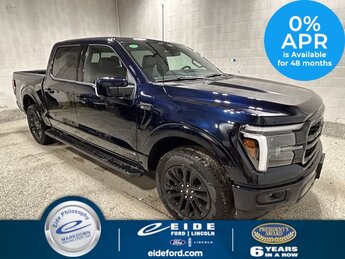 2025 Ford F-150 Lariat Black Appearance 4 Door 4X4 3.5L PowerBoost Full-Hybrid V6 Engine Truck