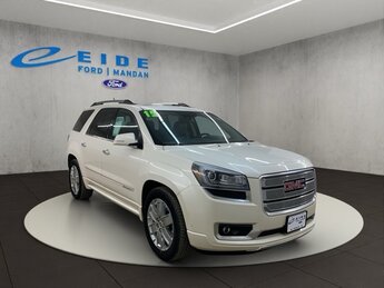 2015 White Diamond Tricoat GMC Acadia Denali 3.6L V6 SIDI Engine Automatic SUV
