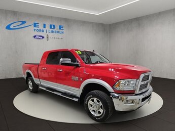 2013 Flame Red Clearcoat Ram 2500 Laramie 4X4 Automatic Cummins 6.7L I6 Turbodiesel Engine 4 Door Truck