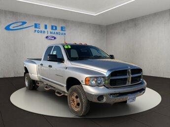 2003 Bright Silver Metallic Clearcoat Dodge Ram 3500 SLT Truck Cummins 5.9L High-Output Turbodiesel Engine 4X4 4 Door Manual
